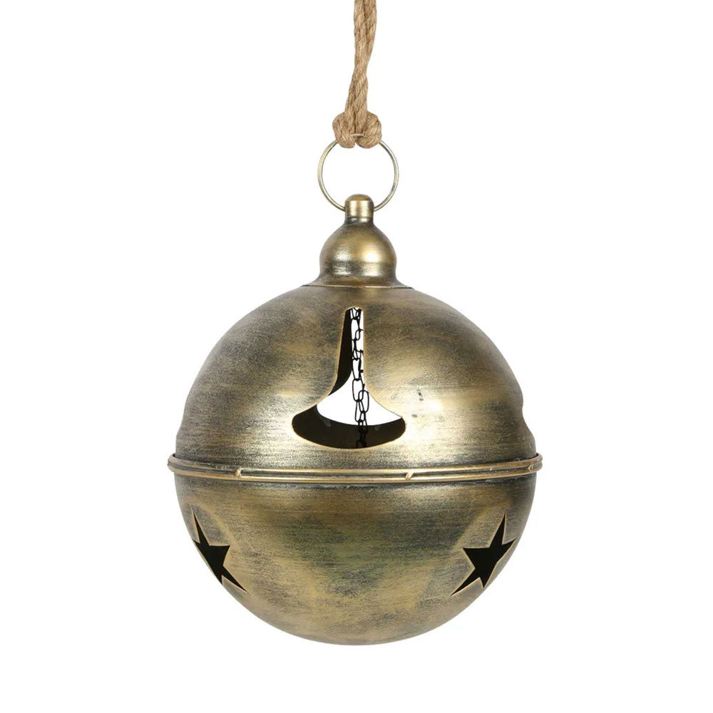 Gold Christmas Bell Round