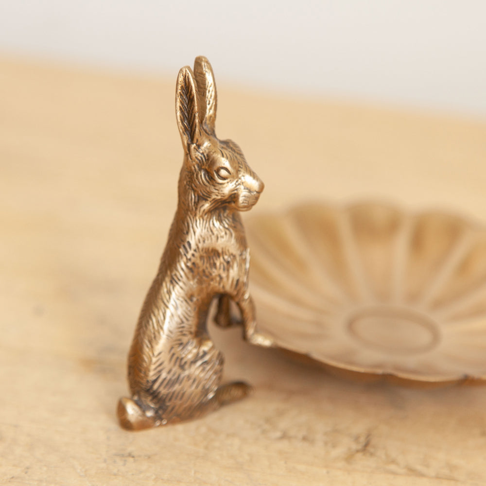 Harvey Rabbit Brass Dish