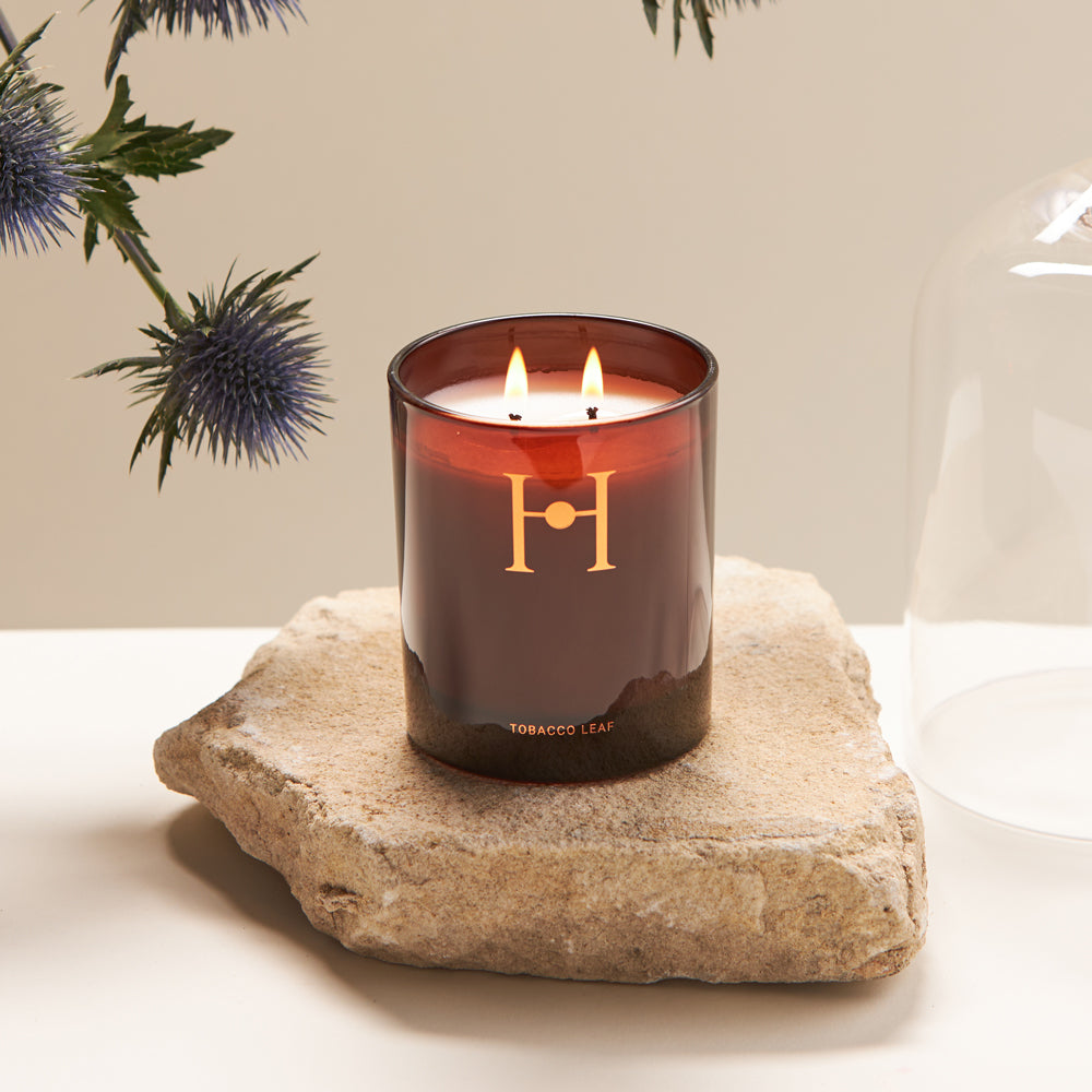 The Herbologist Tobacco Leaf Candle