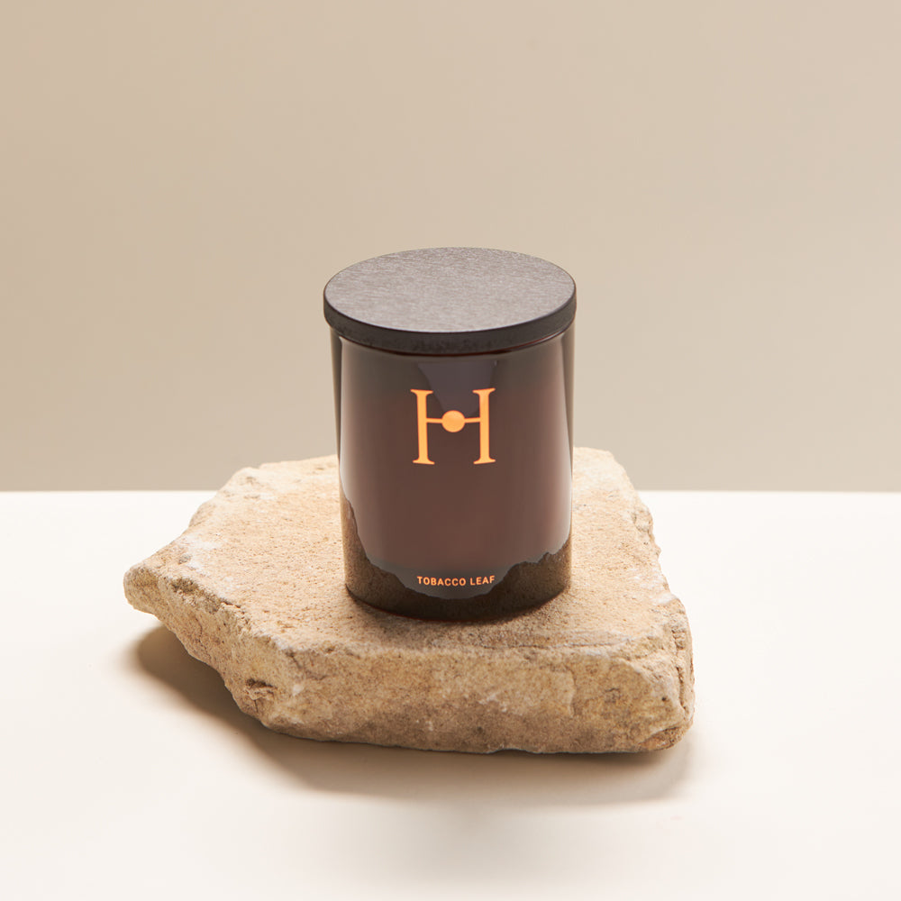 The Herbologist Tobacco Leaf Candle