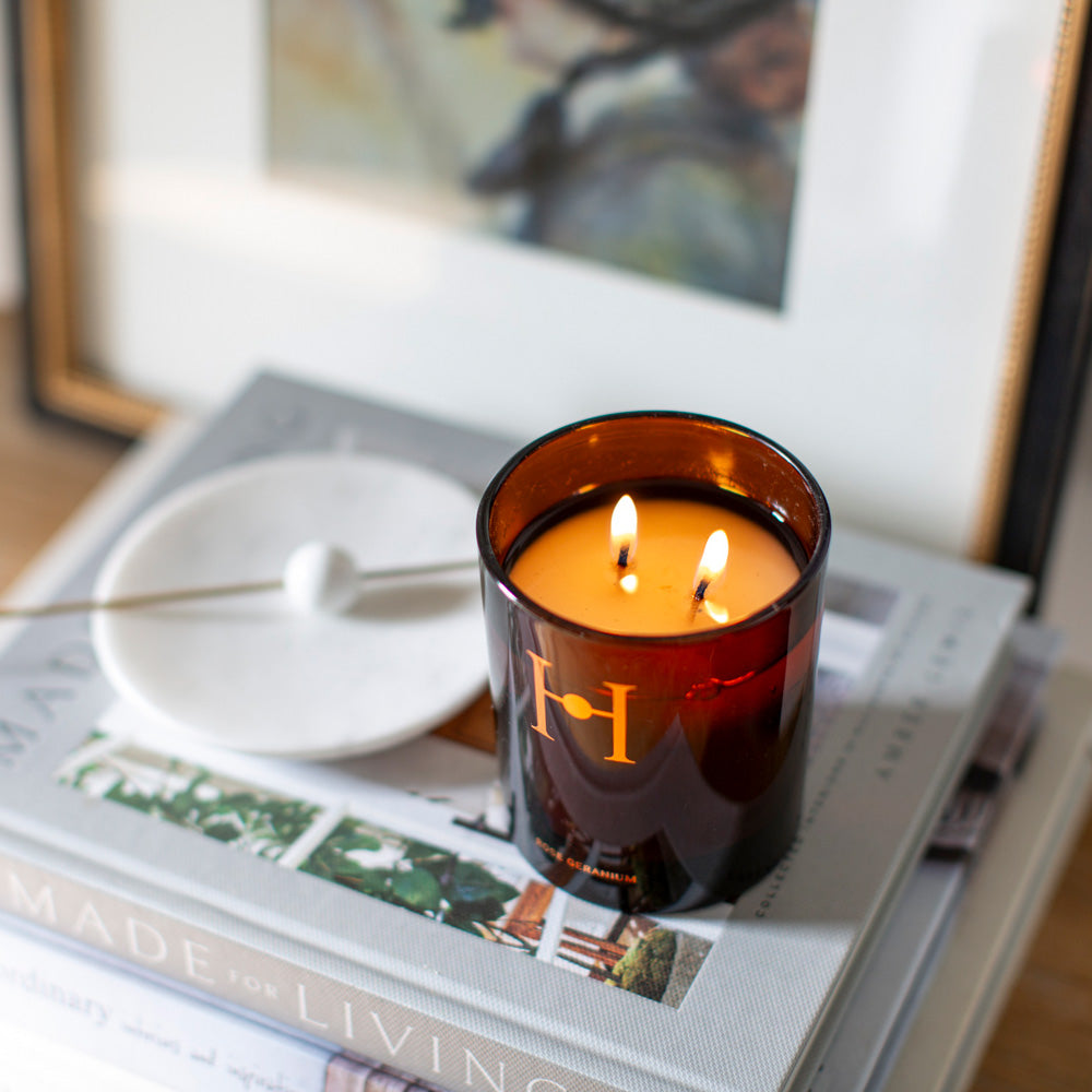 The Herbologist Orange Burgeon Candle