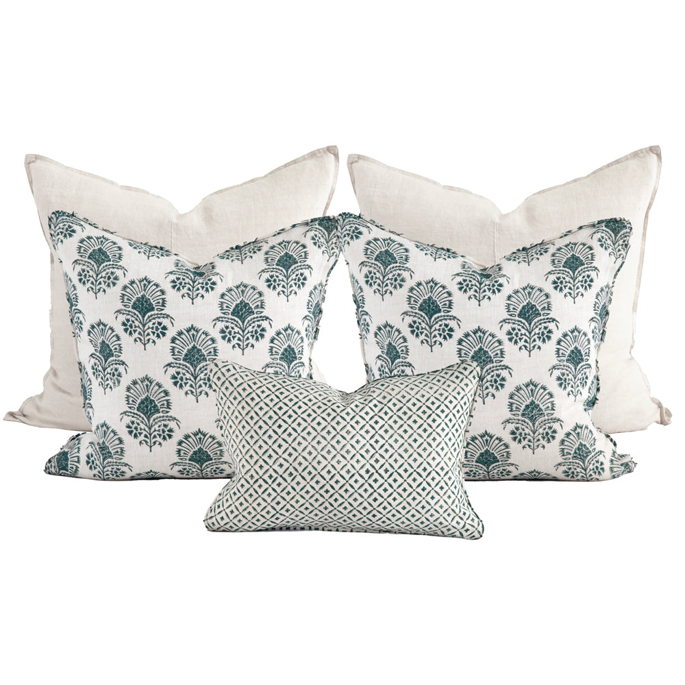Husk Sea Holly Clover Bed Cushion Collection