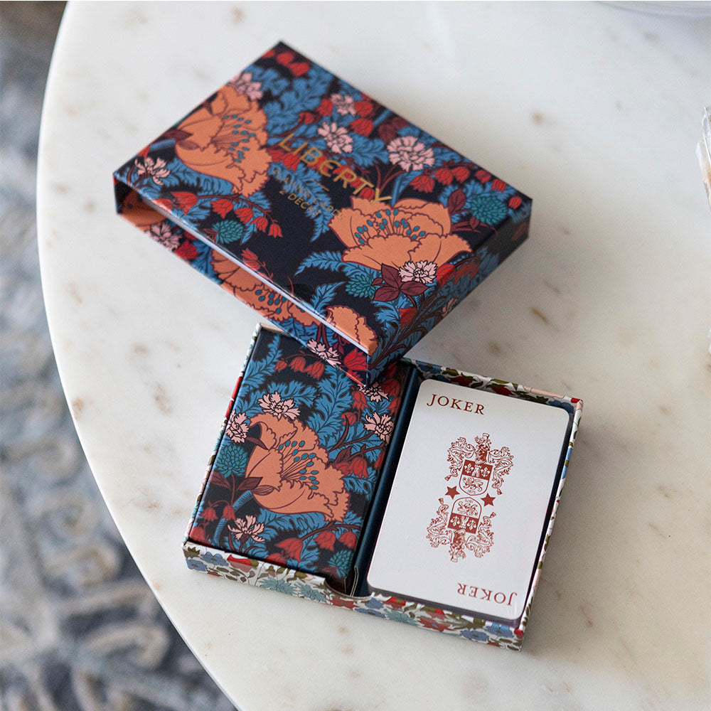 Liberty Floral Playing Card Set