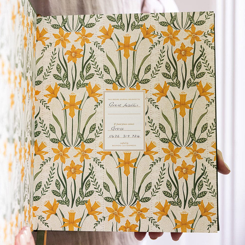 Heirloom Recipe Journal Basil