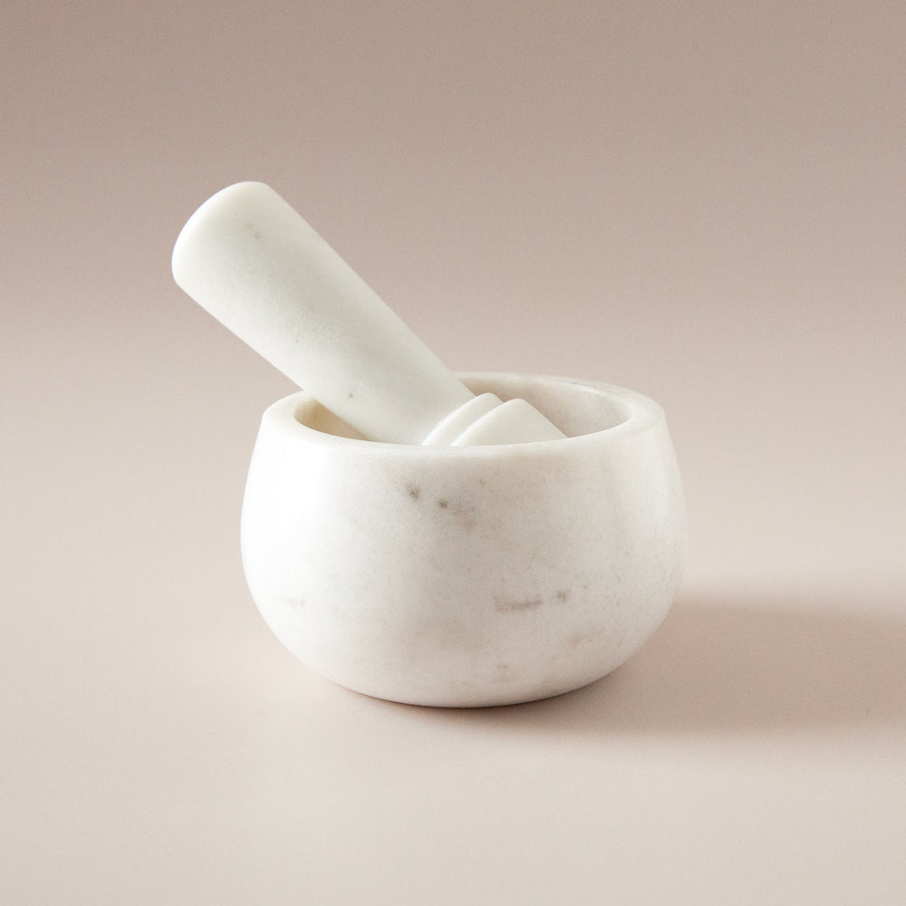 Marble Mortar & Pestle | Pepperwhites by Tara Dennis