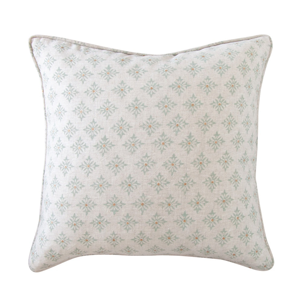 Millmark Bay Blue/Gold Cushion 50x50cm