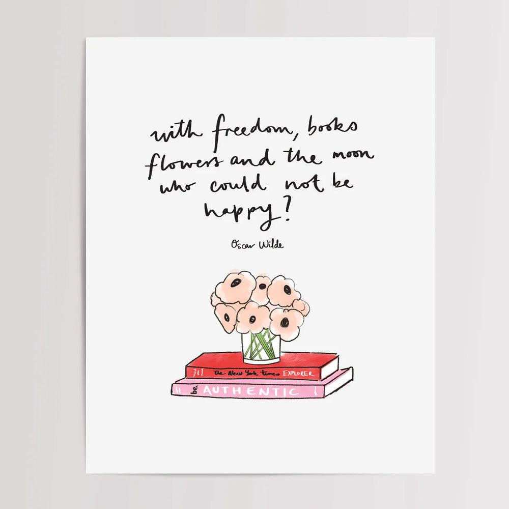 Oscar Wilde Quote Print