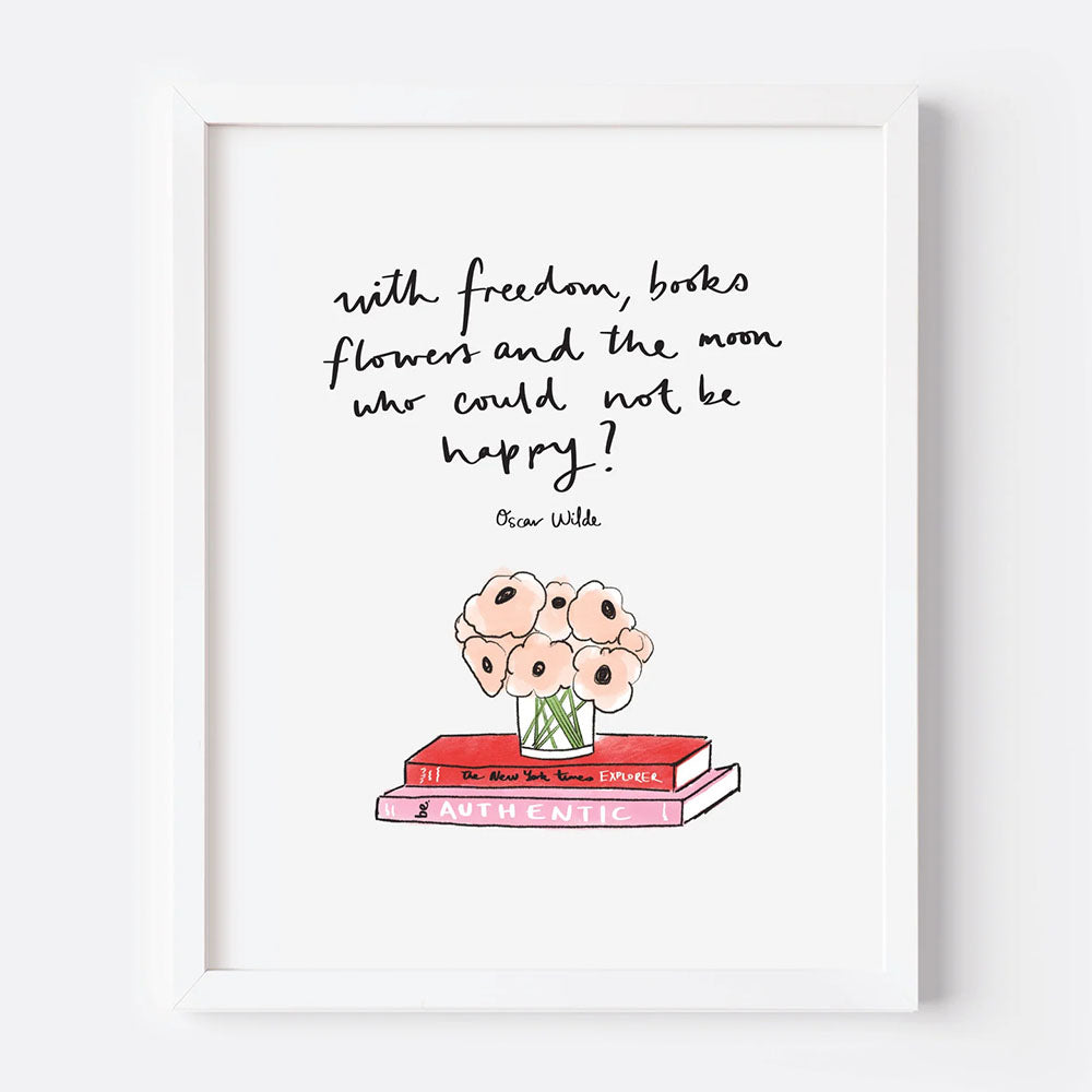 Oscar Wilde Quote Print