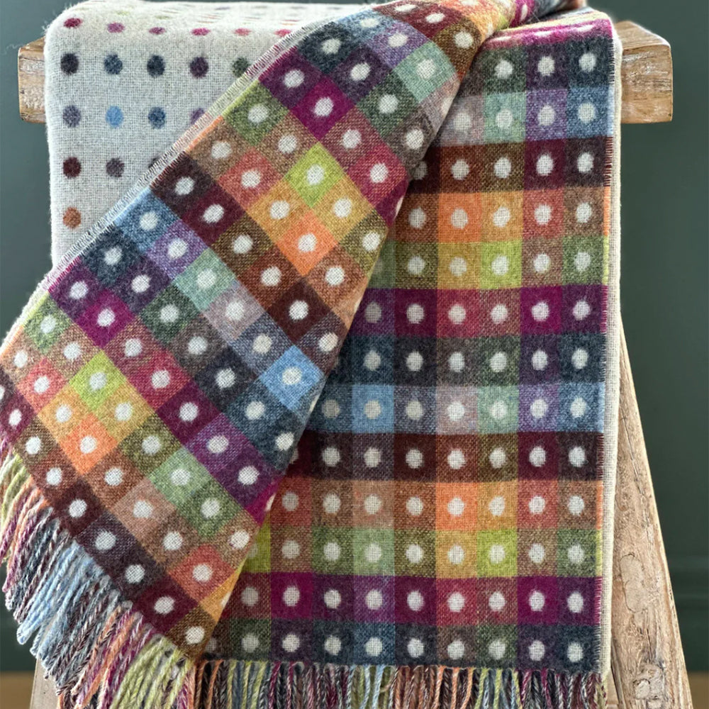Multi Spot Throw - Beige.