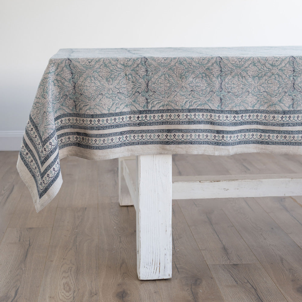 Oceane Linen Tablecloth