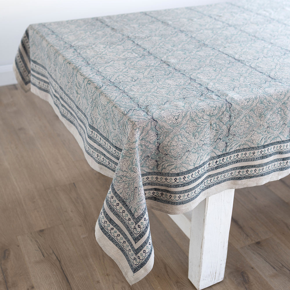 Oceane Linen Tablecloth