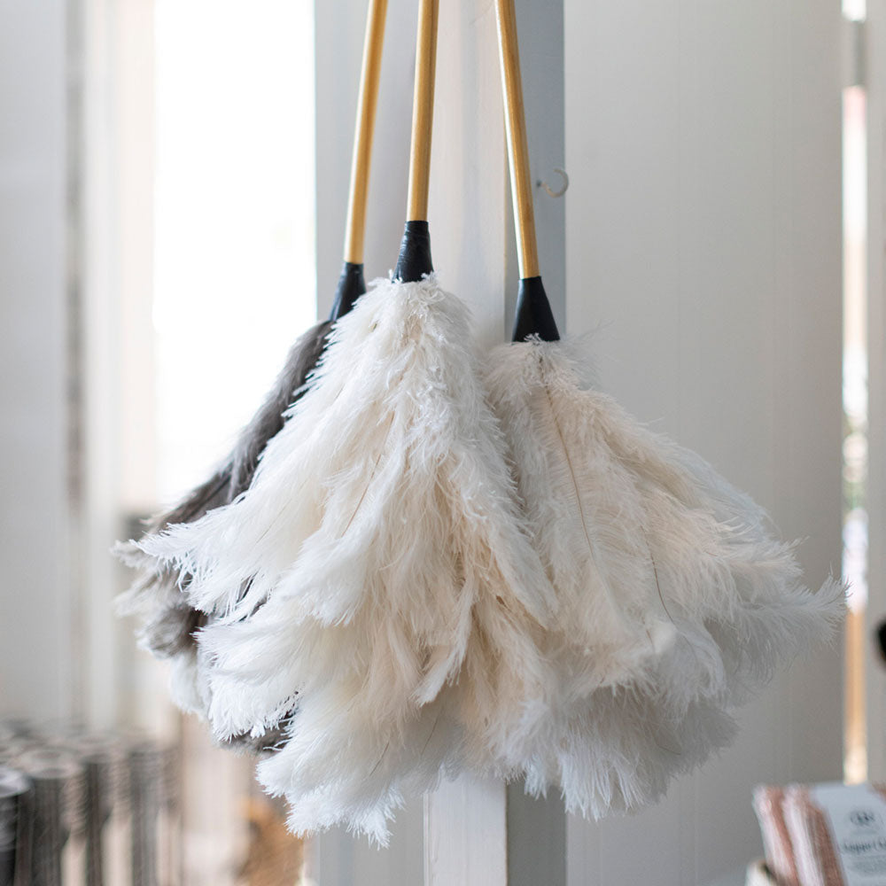 Feather Duster White