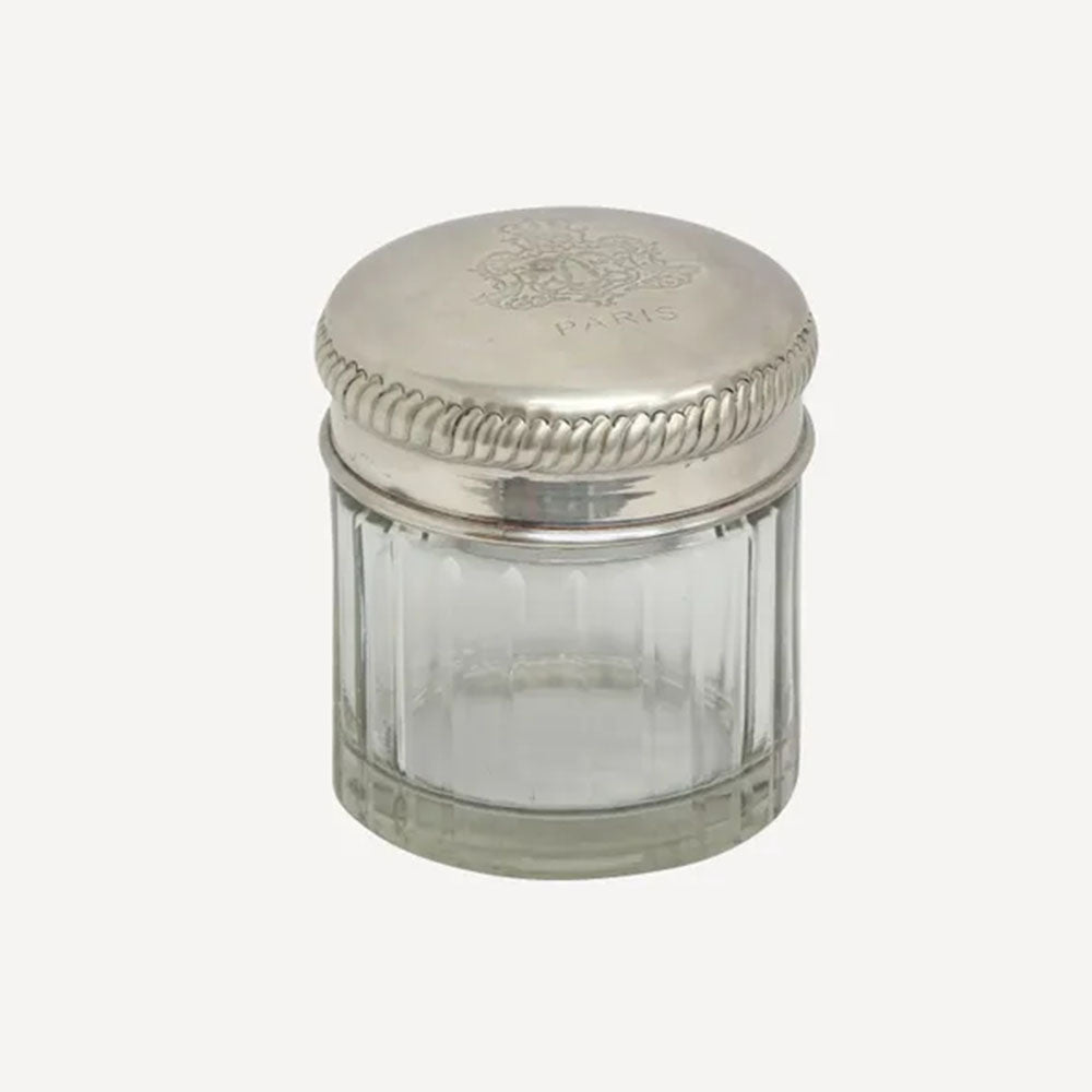 Paris Glass Dressing Table Canisters