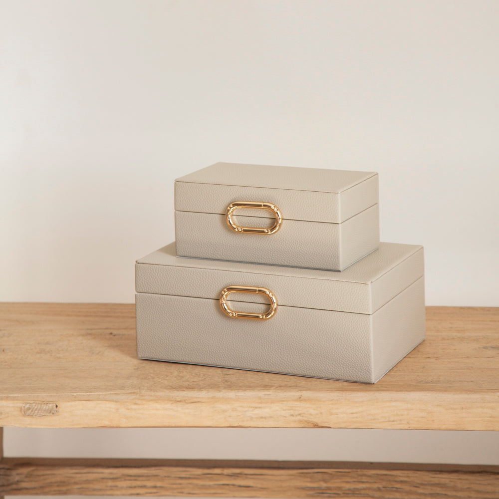 Pebble Dressing Table Box Small