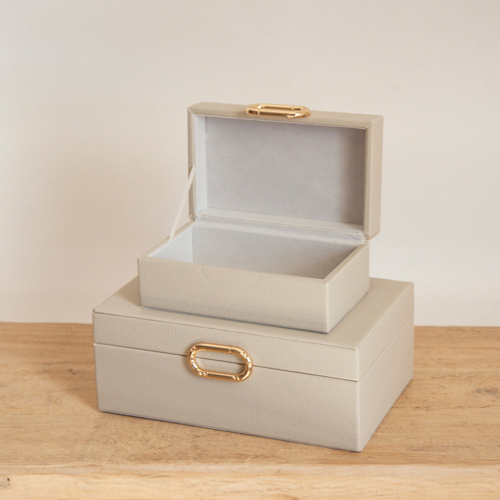 Pebble Dressing Table Box Small