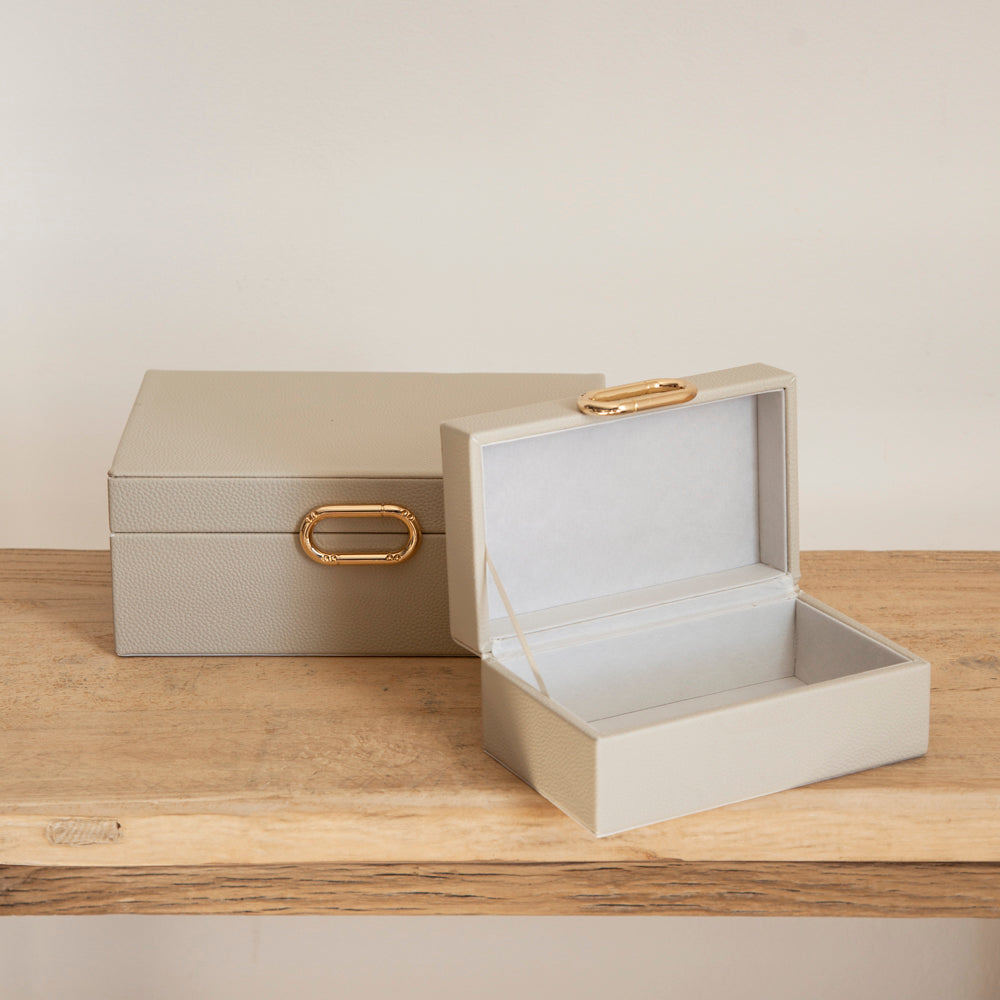 Pebble Dressing Table Box Small