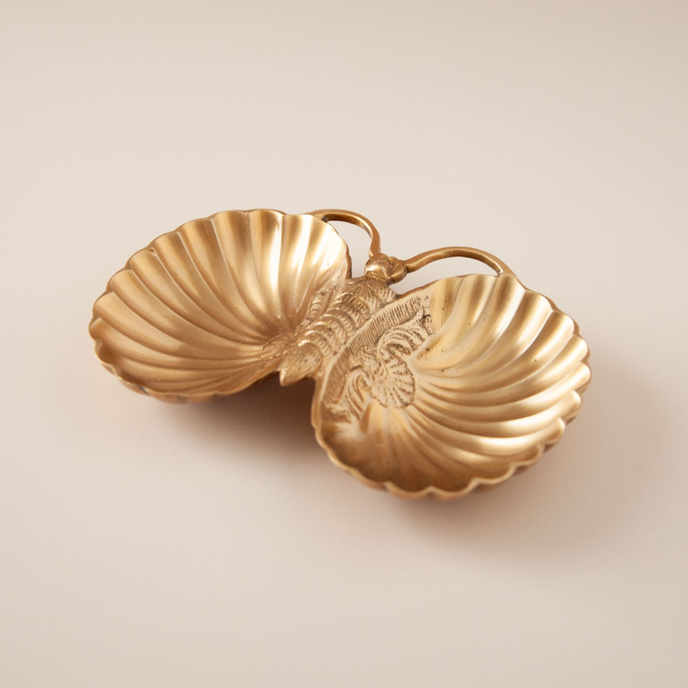 Oriente Brass Dish - Mariposa