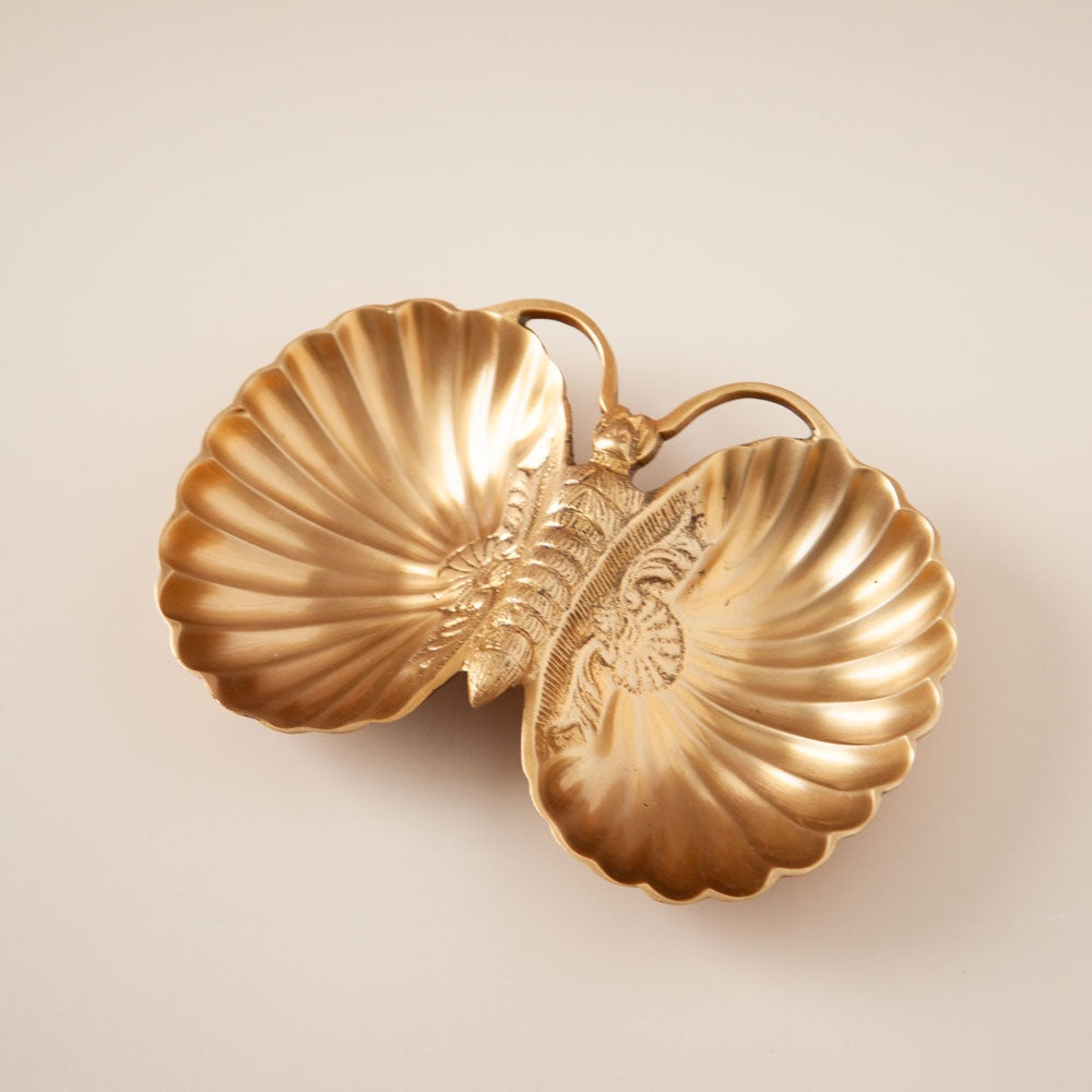 Oriente Brass Dish - Mariposa