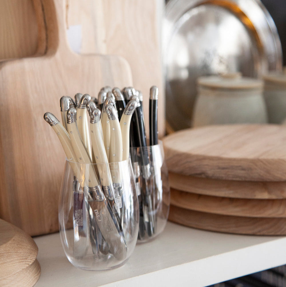 Debutant Butter Knife Off White