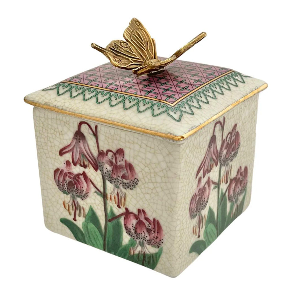 Oriente Trinket Box - Mariposa