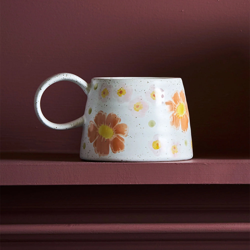 June Flower Garden Mug – Pepperwhites by Tara Dennis