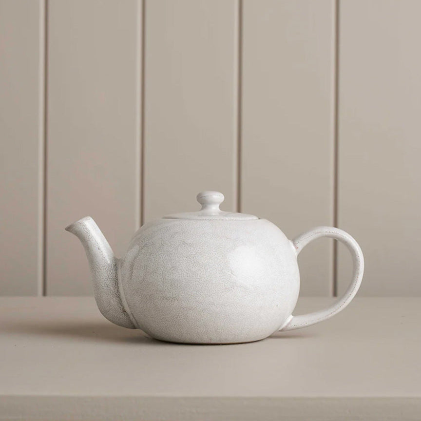 White Robert Gordon Ceramic Teapot
