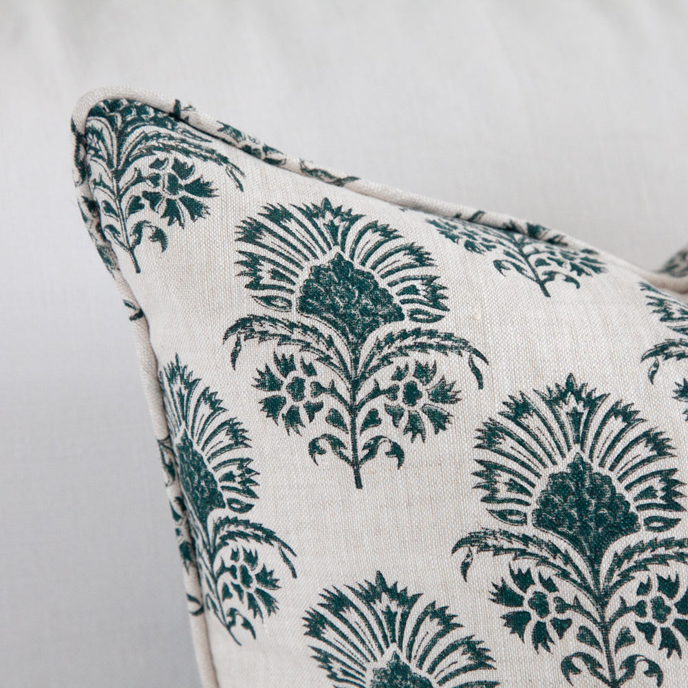 Sea Holly Ink Blue Cushion Cover Only 50x50cm
