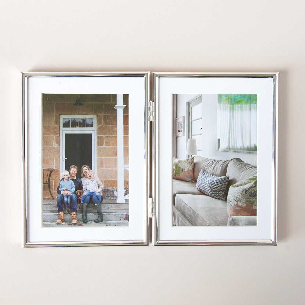 Double Silver Frame 5x7"