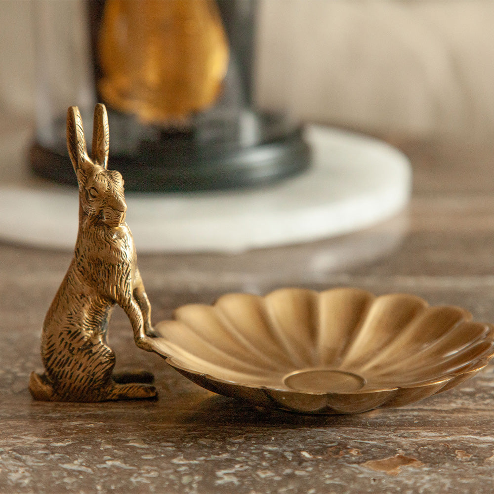 Harvey Rabbit Brass Dish