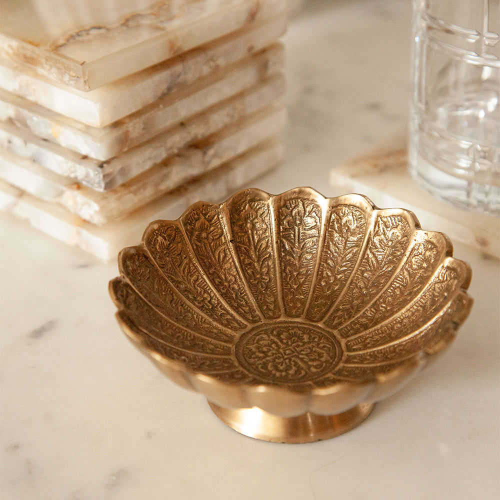 Clover Brass Dish