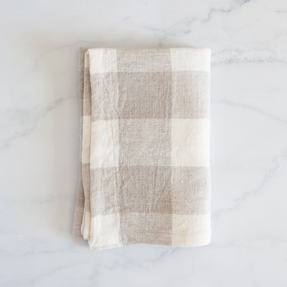 Sunday Linen Tea Towel Biscuit