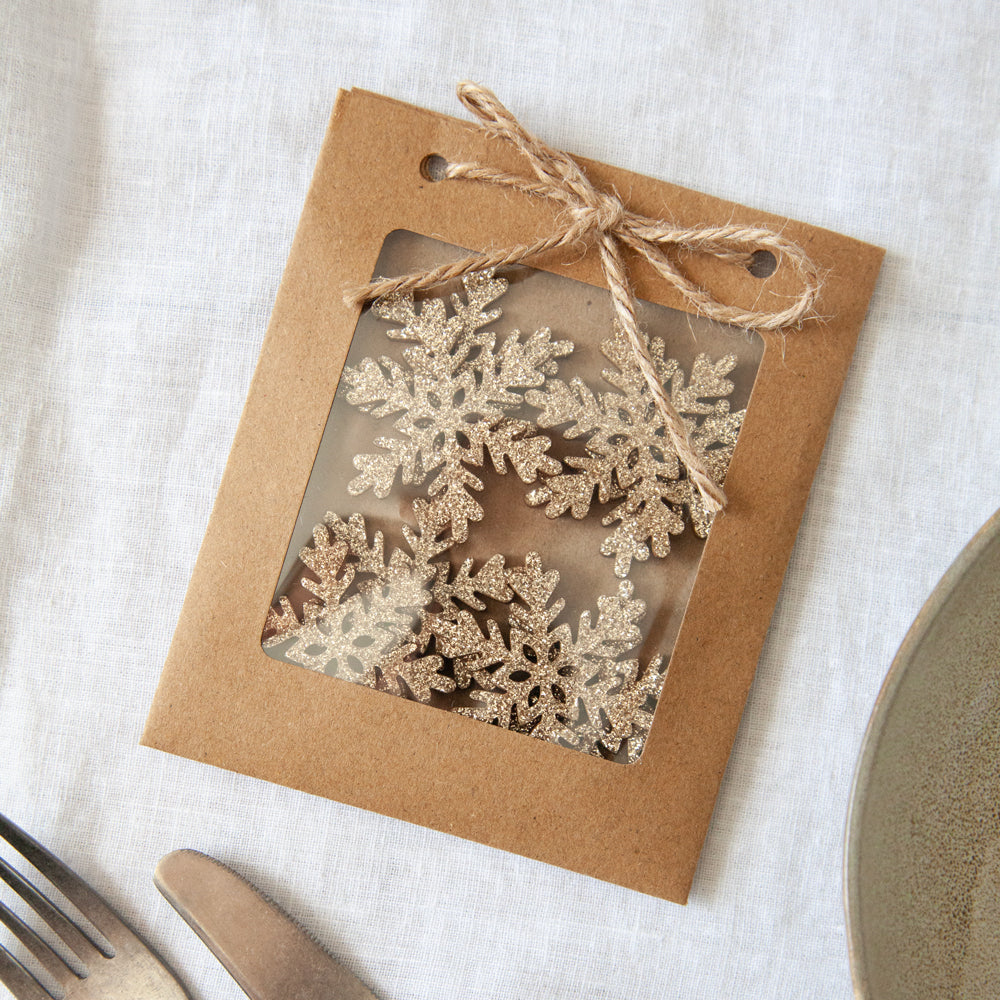 Glitter Wooden Table Confetti