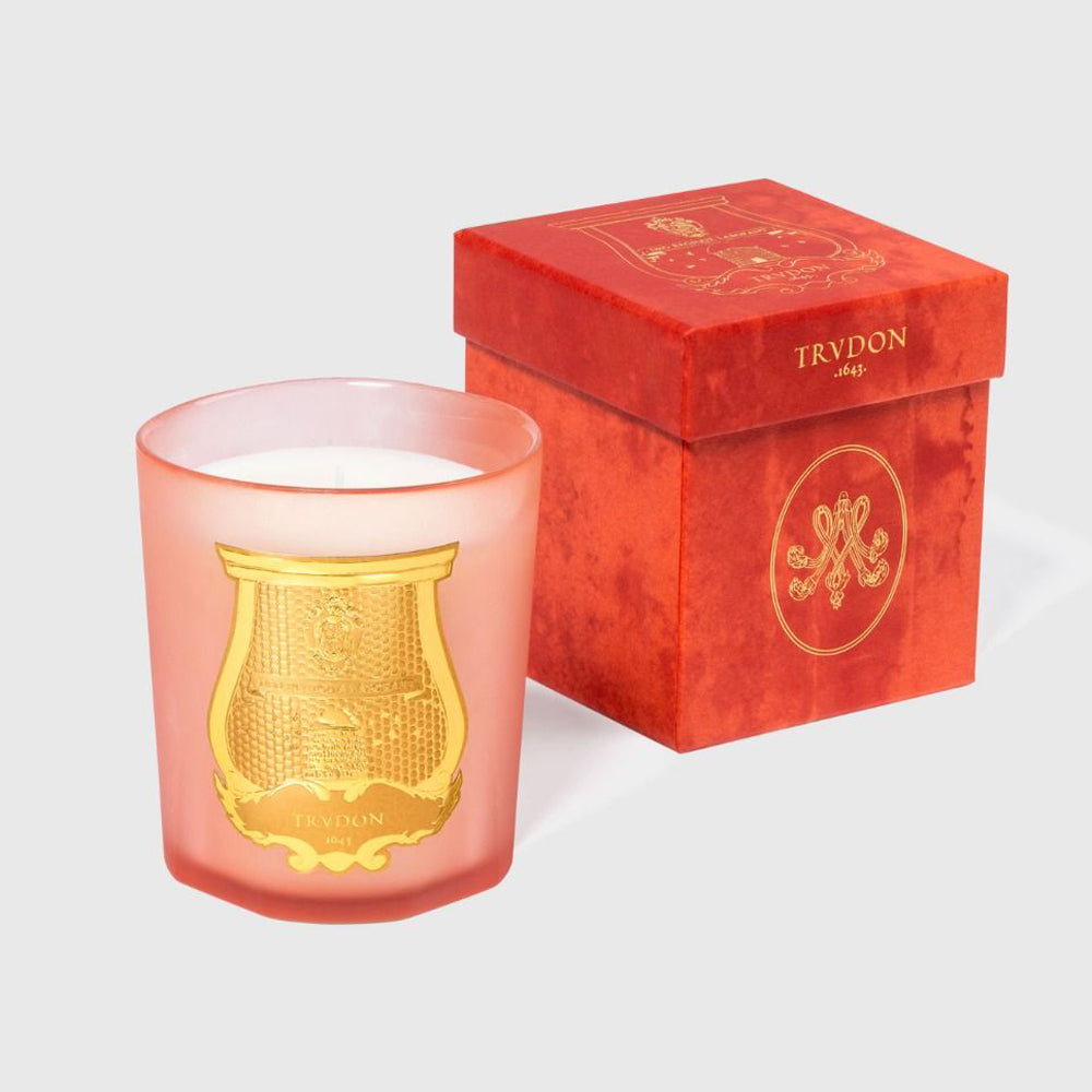 Trudon Tuileries Classic Candle with packaging.