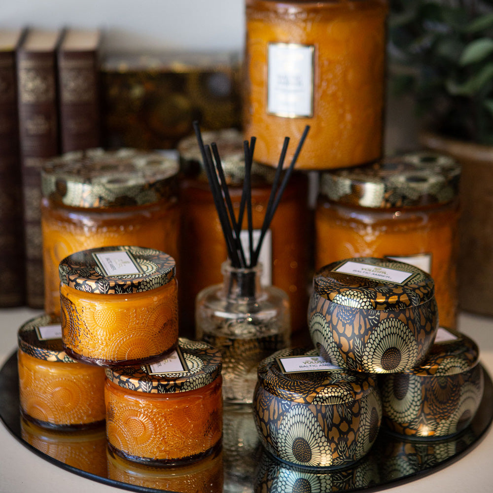 Voluspa Baltic Amber Tin Candle