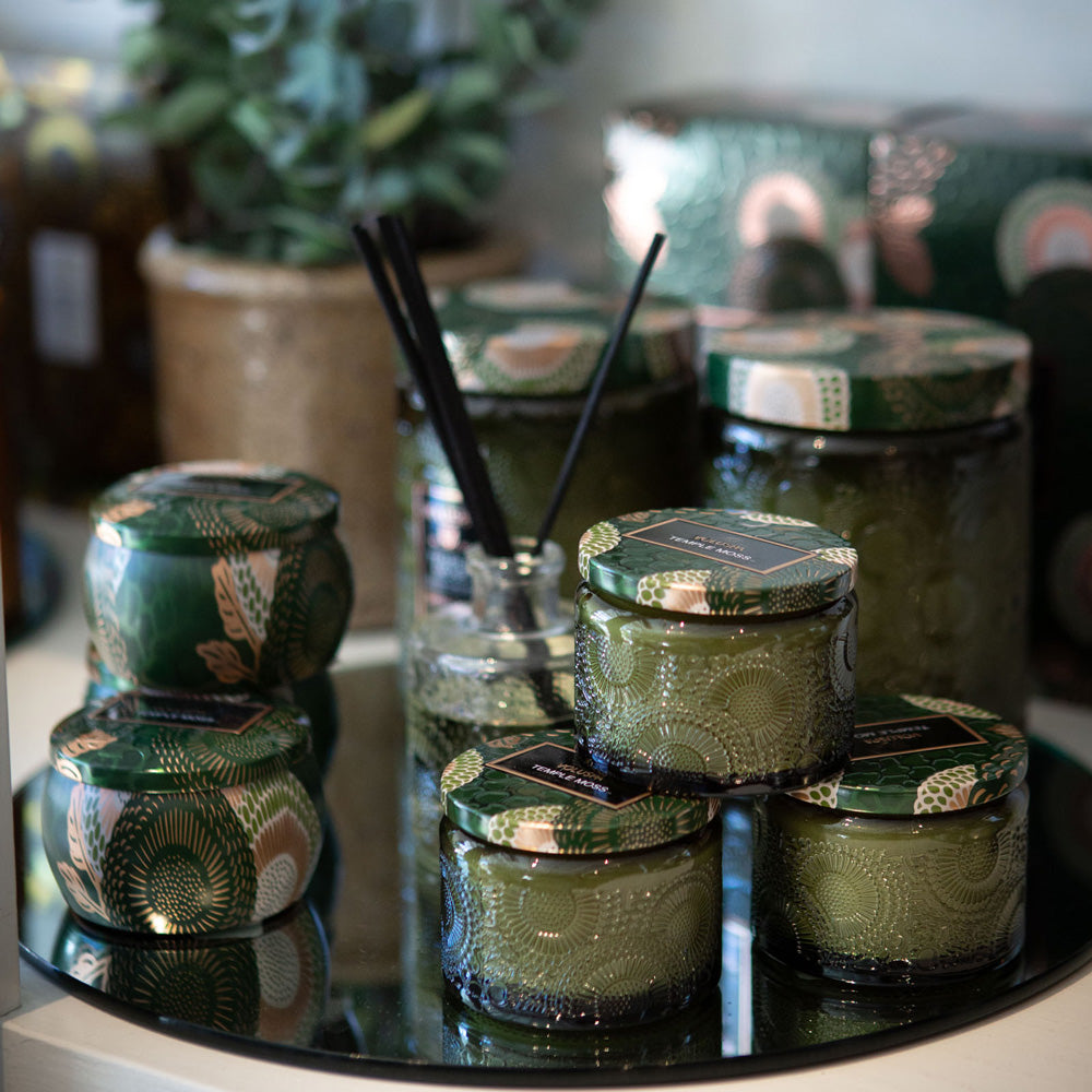 Voluspa Temple Moss Tin Candle