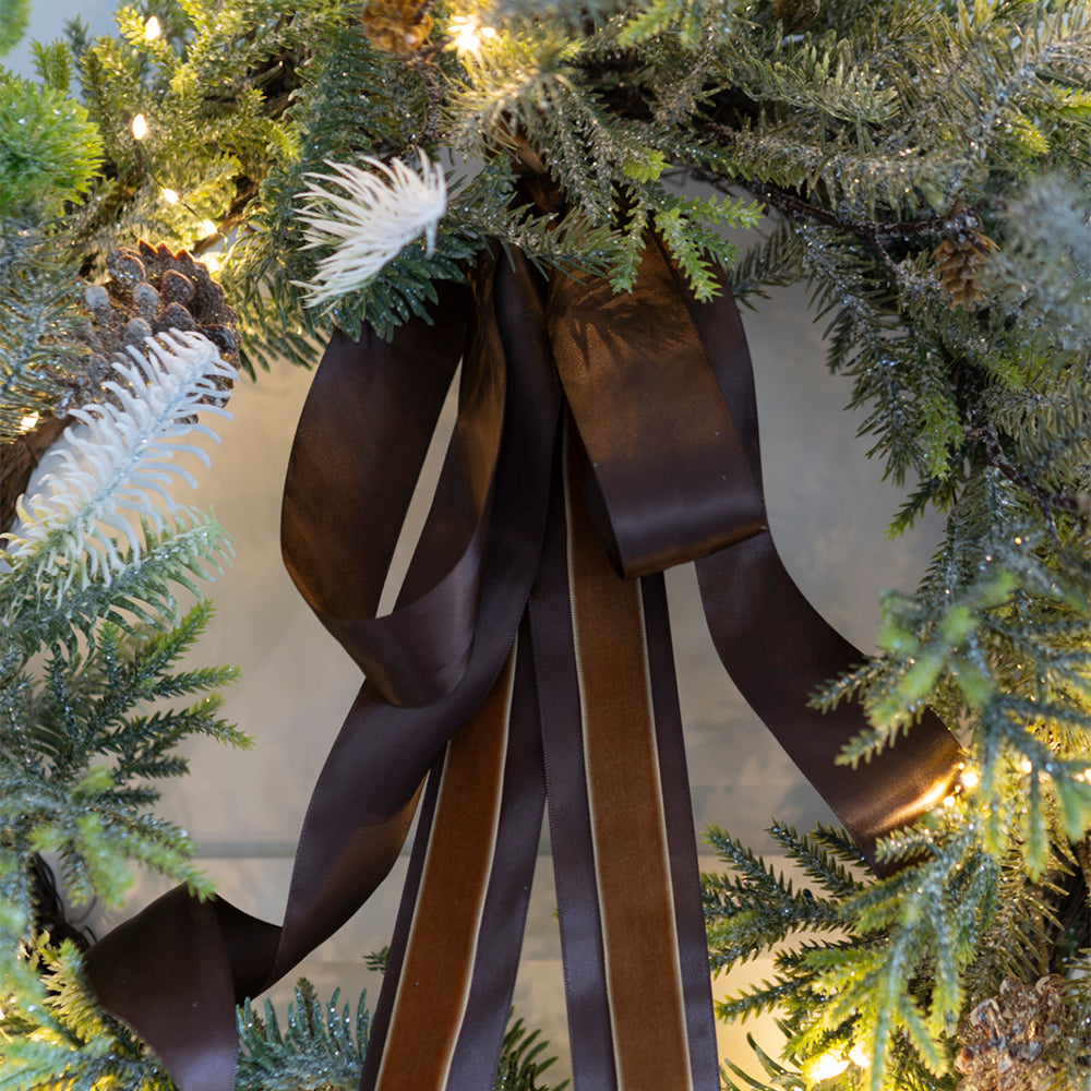 Woodland Wreath & Ribbons Decorative Set