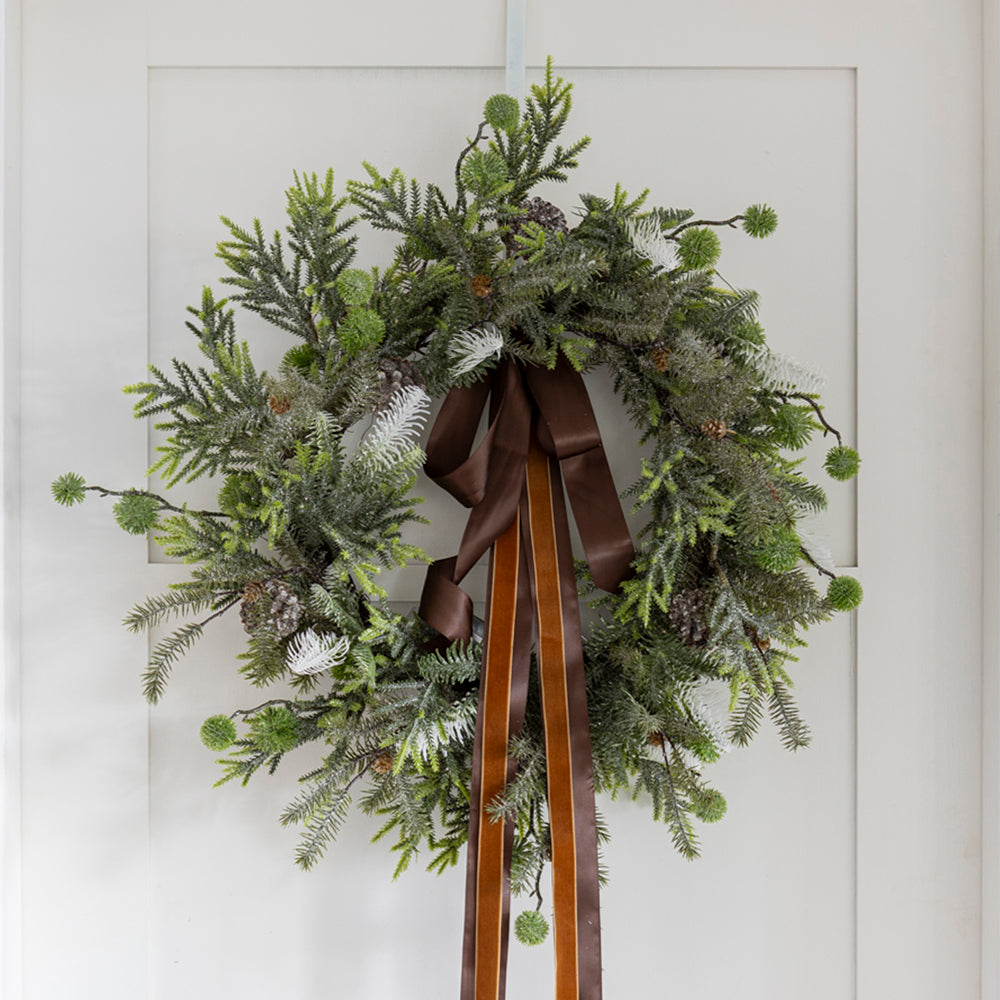 Woodland Wreath & Ribbons Decorative Set