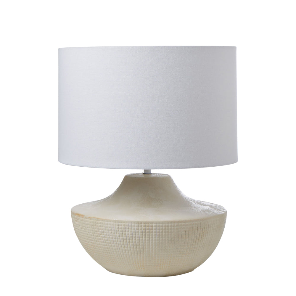 Wide Ceramic Table Lamp. 