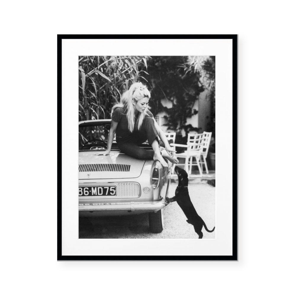 Brigitte Bardot at Home Art Print