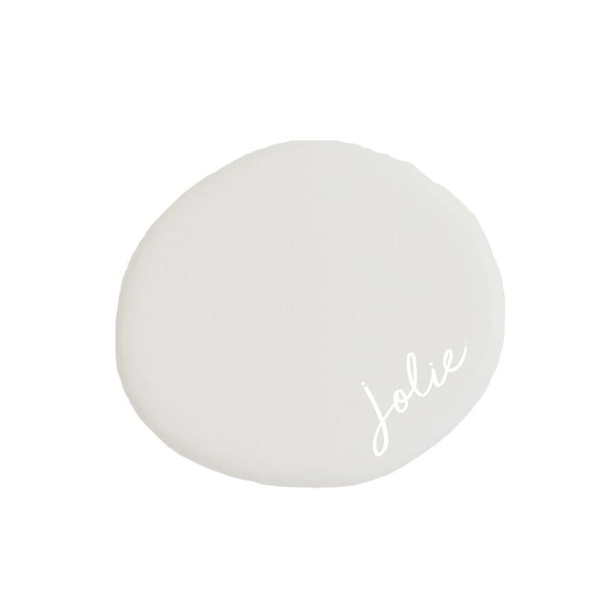 Jolie Chalk Paint in Gesso White.