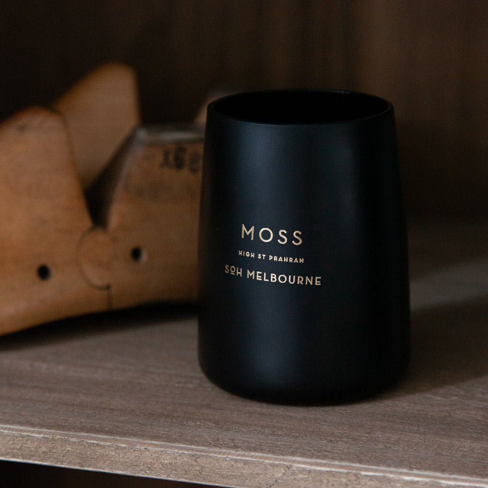 Moss Black Candle