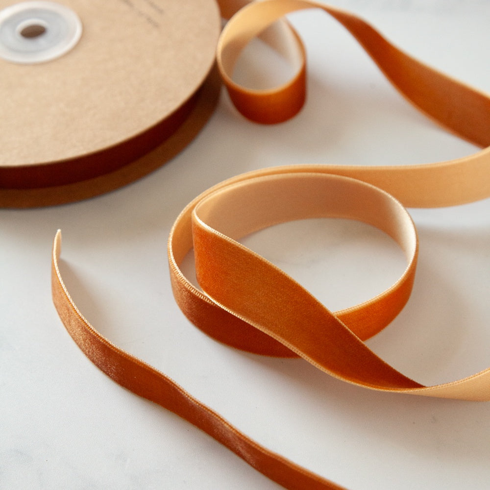 Amber Velvet Ribbon 1.9cmx10m