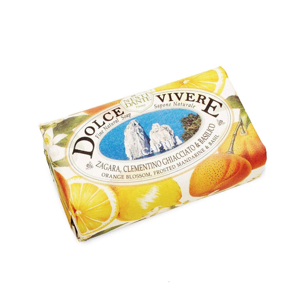 Dolce Vivere Soap in Capri fragrance. 