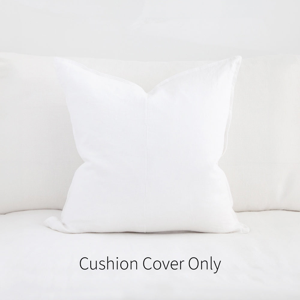 White cushion cover only