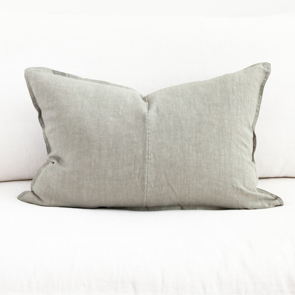 Everyday Linen Cushion Eucalyptus 40x60cm