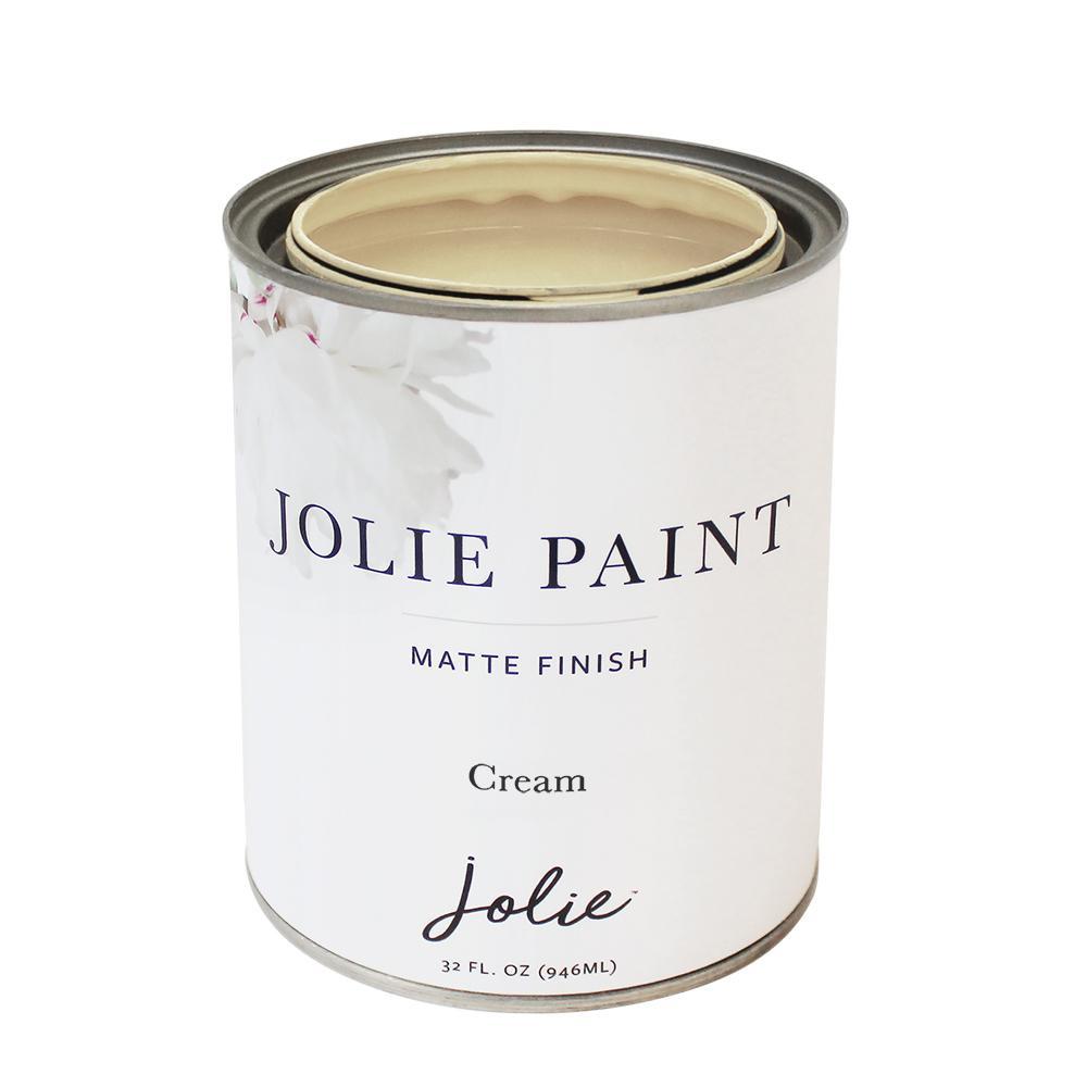 Jolie Chalk Paint in cream.
