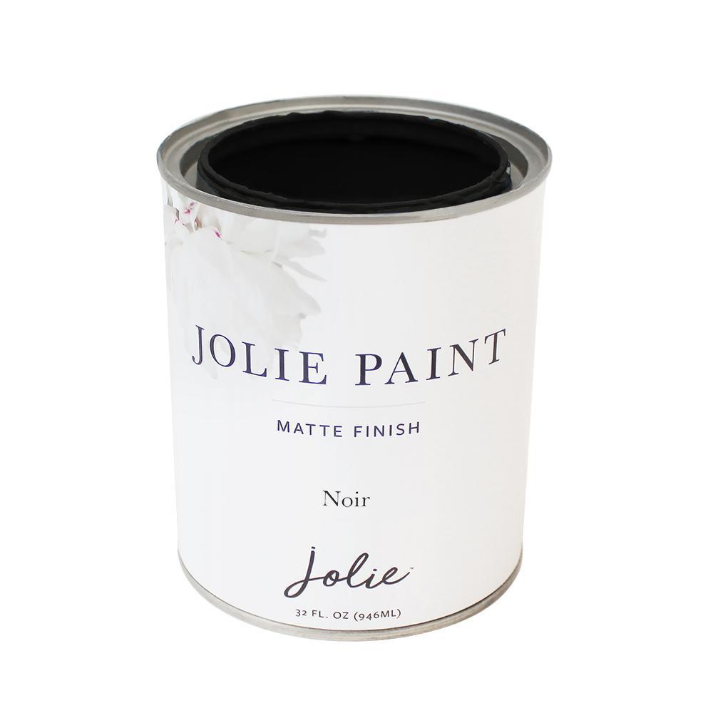 Jolie chalk paint noir black tin.