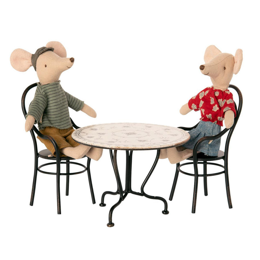 Dining Table Set with 2 Chairs