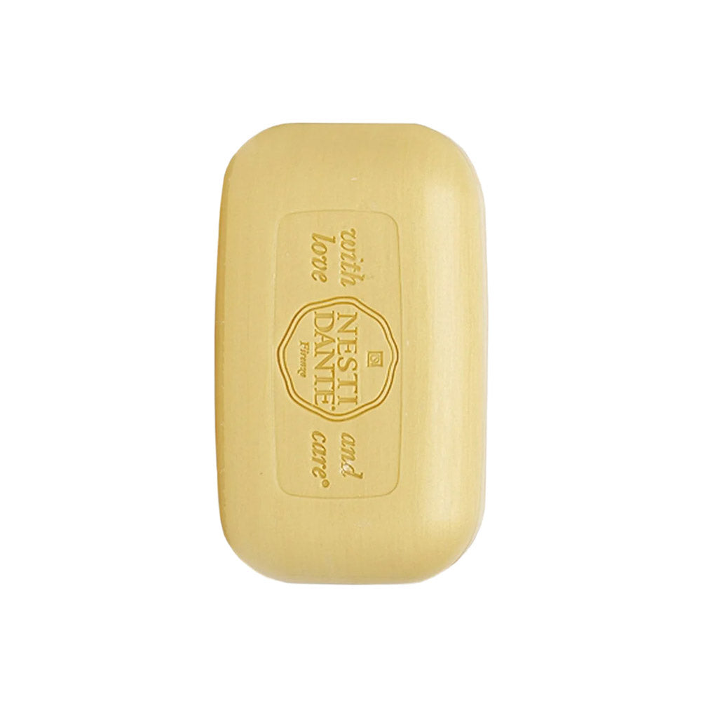 Nesti Dante Gold Soap without packaging.