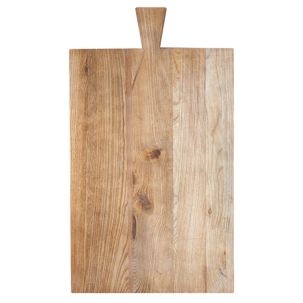 Large rectangular wooden serving board.